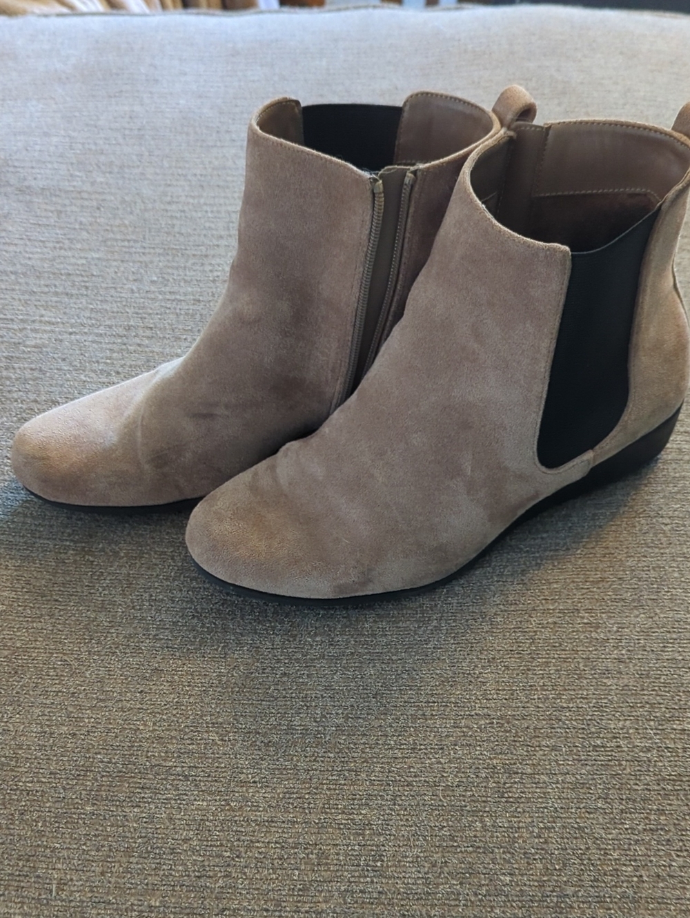 Aerosoles Chelsea Ankle Boots - Taupe